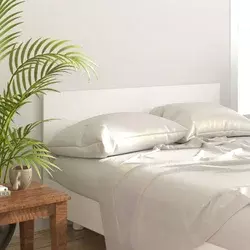 Uzglavlje za krevet bijelo 160x1,5x80 cm od konstruiranog drva