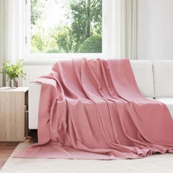 Pokrivači za bacanje 6 pcs Ružičasta 270 x 240 cm Runo