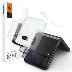 Spigen Zaštita zaslona GLAS.tR Staklo s punim pokrovom + folija za šarke za Galaxy Z Flip 4