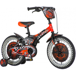 NITRO 16” DEČIJI BICIKL CRVENO CRNE BOJE