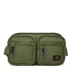 ALPHA INDUSTRIES Torbica za okrog pasu  oliva / črna
