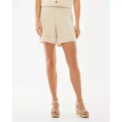 Mexx Ženski šorts MF007301761W, Visoki struk, Krem