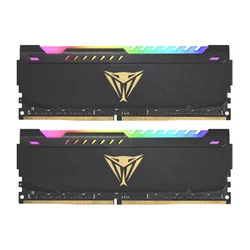 PATRIOT Memorija DDR4 16GB (2x8GB) 3600MHz Viper Steel RGB Black Dual Channel PVSR416G360C0K