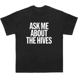The Hives Majica Ask Me Unisex Black S