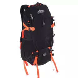 PULSE Ranac MOUNTAIN - 120980 Alpinistička torba, 45 l, Crna/Narandžasta