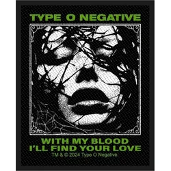 Type O Negative With My Blood Našitek za šivanje