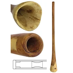 Didgeridoo Eukaliptus natur 38140056