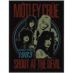 Motley Crue Shout at the Devil Našitek za šivanje