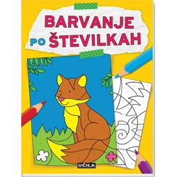 Učila Barvanje po številkah 2 - Rumena