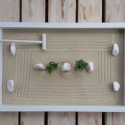 RADIONICA BLINK Zen bašta, 28x43, Bela