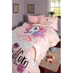 Viktorija Dečija posteljina DREAM, 100% pamuk, Dezen Unicorn