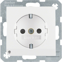 Berker Berker SCHUKO vtičnica pws/matt 41091909, (20888210)