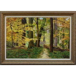 Šuma, Ulje na platnu, 65 x 100 cm