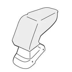 Armrest Opel Corsa D 2006-2014 (adapter only)
