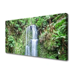 tulup.si Slika na platnu Slap drevesa narava 100x50 cm