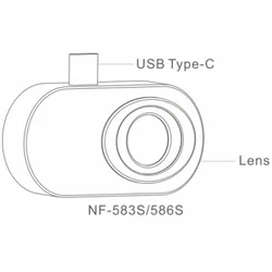 Noyafa NF-583S USB C termalna kamera