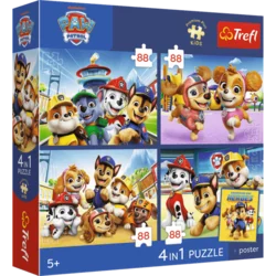 4 in 1 Puzzle Premium Plus – Paw Patrol - 1 k.