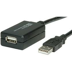 Value USB 2.0 Extension Cable, active with Repeater 12 m