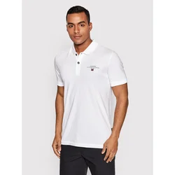 NAPAPIJRI Muška polo majica NP0A4GB4-ELBAS-JERSEY_BIANCO_002, Bela