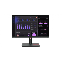 LENOVO ThinkVision T24i-30 (Raven Black) FHD IPS, Tilt, Swivel, Pivot, Height Adjust Stand (63CFMARXEU)