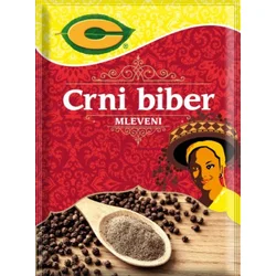 BIBER MLEVENI CRNI C 20G