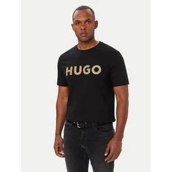 HUGO Majica Dulivio_U263 50564790 Črna Regular Fit