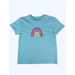 MelaDi Majica Regenbogen turkizna