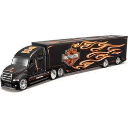 Maisto - Harley-Davidson Haulers, plameni, 1:64