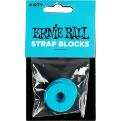 Ernie Ball Strap Blocks Strap-locks Blue