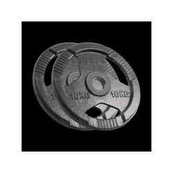 REBEL ACTIVE Liveni gvozdeni olimpijski tegovi sa rukohvatima set 2x10kg / 51mm RBA-2143-10