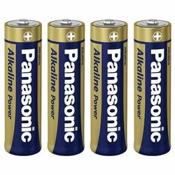 Panasonic x4 Alkaline Power Mignon LR6 AA