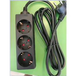 SPG3-B-6 (3G1.5) ** Gembird produzni kabl 3 uticnice (3x1.5mm, 16A, 3500W) 1.8m (359)