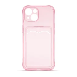 Maska za telefon WALLET za Iphone 15, Roze