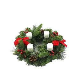Adventski venac sa LED svećama ( 41-098000 )