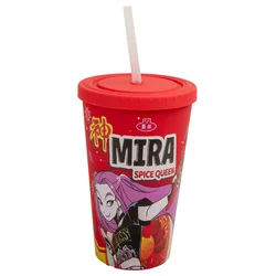 Epee K-pop Demon Hunters skodelica s slamico – Mira Spice Queen
