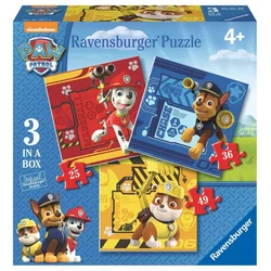 Ravensburger Slagalica Paw patrol, 25/36/49 delova