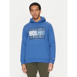 Tommy Jeans Jopa Dna Flag Twist DM0DM21100 Modra Regular Fit