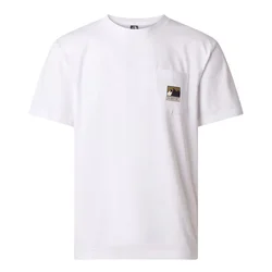 THE NORTH FACE Majica Mountain ecru / kaki / črna / bela