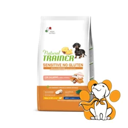 Natural Trainer Sensitive No Gluten Small&Toy Adult, Salmon 2kg, Suva Hrana