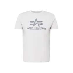 ALPHA INDUSTRIES Majica grafit / svetlo siva