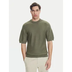 BOSS Pulover Kencel 50545678 Zelena Regular Fit