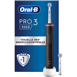 Oral-B Pro 3 3000 obcutljiva crna zobna elektricna šcetka