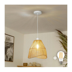 Brilagi - LED luster na sajli CERIA BOHO 1xE27/40W/230V O 30 cm braon