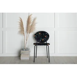 Venture Design Jedilni stol Vault 62x46x80 cm črne barve
