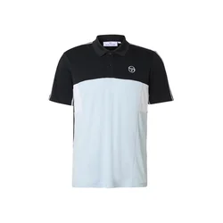 Sergio Tacchini Majica svetlo modra/črna/bela