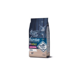 MONGE Suva hrana za mačiće Bwild Low Grain Guska 1.5kg
