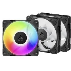 Ventilator 3x 120mm ARCTIC P12 Pro A-RGB - 3 Pack, ACFAN00310A