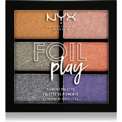 NYX Professional Makeup Foil Play paleta sjenila za oči nijansa 01 Magnetic Pull 6 x 1,5 g