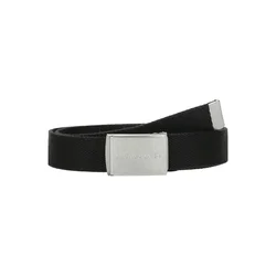 JACK & JONES Pas JACLONDON črna/srebrna