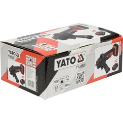YATO YT-82828 Akumulatorska ugaona brusilica, 125mm, 18V, 2x3Ah